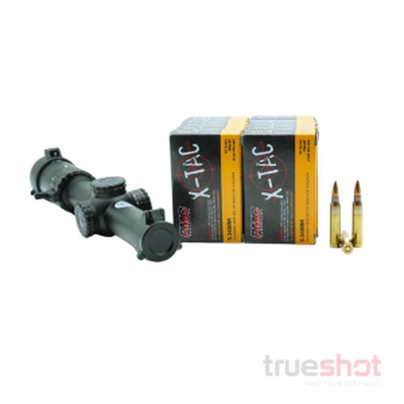 Primary Arms SLx SFP Gen IV 1-6x24mm LPVO Bundle with 200 Rounds PMC Ammo