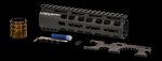 Griffin Armament LPR75 Low-Pro M-LOK Handguard Rail 7.5" Ultralight Black Anodized