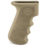 Hogue AK-47 Rubber Grips with Finger Grooves - Desert Tan