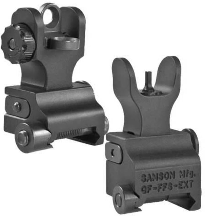 Samson Top Mounted Deployable Front and Rear Sight for AR-15