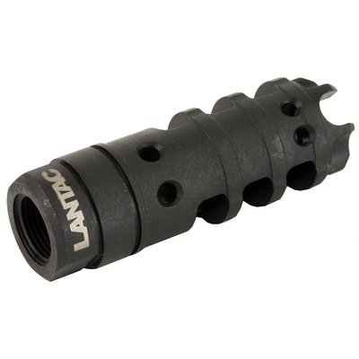 LanTac Dragon 9mm Muzzle Brake for Sig MPX Pistol M13.5x1 LH Black Nitride DGN9MMC