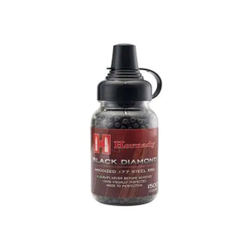 Umarex Hornady Black Diamond .177 Steel BBs 1500/Per Bottle