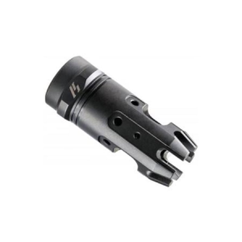 Strike Industries Mini King Comp Muzzle Brake 9mm - Stainless 1/2-28