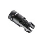 Strike Industries Mini King Comp Muzzle Brake 9mm - Stainless 1/2-28