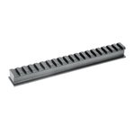EGW Heavy Duty Blank Picatinny Rail 7075-T6 Aircraft Aluminum (Mil-Spec)