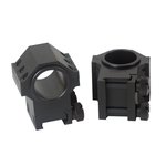 Kensight USTS McBros Double Width Steel Scope Rings