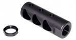 Sniper ASMZ05 Muzzle Brake AR-15 AR-10 .223/5.56 NATO 1/2x28 Black