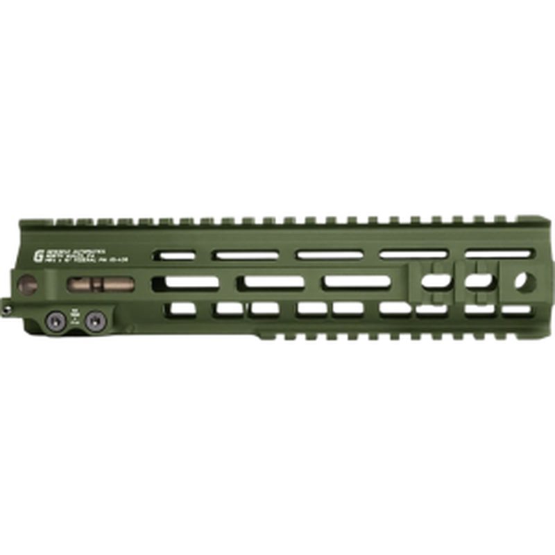 Geissele Automatics 05430ODG Super Modular Rail Mk4 OD Green Aluminum 10"