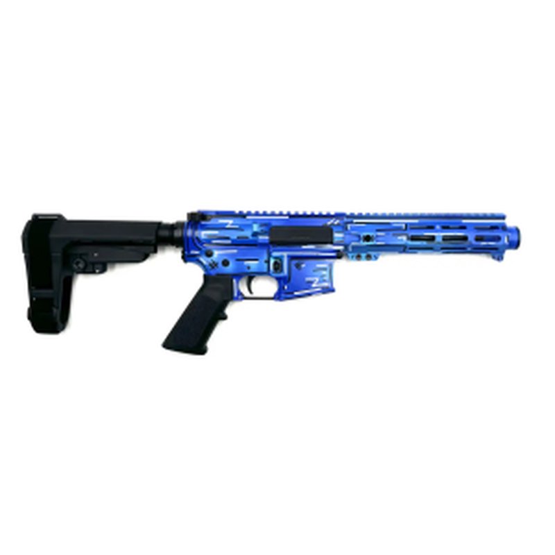 Zeus Arms Aether Sketch 5.56 Pistol 7.5 Inch SBA3 Brace 30-Round Magazine