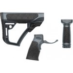 Daniel Defense 281020614501 Collapsible Buttstock Rifle Glass Reinforced Polymer Gray