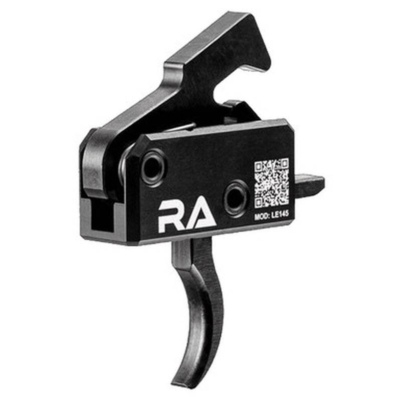 Rise Armament LE145 Single-Stage Curved Trigger 4.5 lb Anti-Walk Pins LE145-AWP