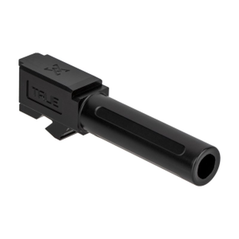 True Precision Fluted Non-Threaded Glock 43 9mm Barrel Black Nitride (TP-G43B-XBL)