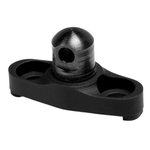 GrovTec M-Lok Flanged Sling Stud Mount, Black Anodized 6061 Aluminum