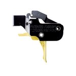 American Trigger Corp. AR Gold Adjustable AR-15 Two Stage Trigger Flat