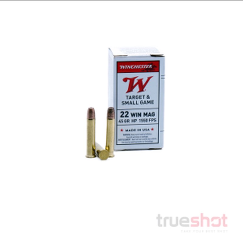 Winchester .22 WMR 45 Grain CPHP Target Ammo