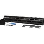 Griffin Armament Suppressor Ready AR-15 M-Lok Handguard 15 Black