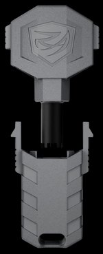 Real Avid AR-15 Front Sight Adjuster Pro Tool (A1/A2, 4-5 Pin) Gray