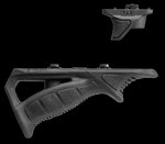 FAB DEFENSE PTK-M Rubberized M-LOK Ergonomic Pointing Grip Thumb Lock Combo Black