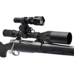 Cyclops Varmint Light Kit - Gun Mounted Red/Green LED / 250 Lumen / Rechargeable