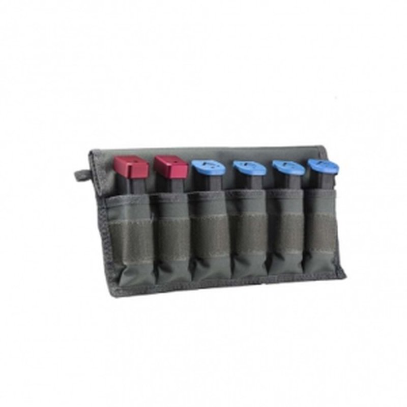 NcSTAR Large x8 Pistol Magazine Carrier (Grey)