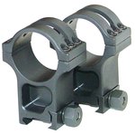Precision Reflex 34mm Steel Rings Heavy Duty XX High Black