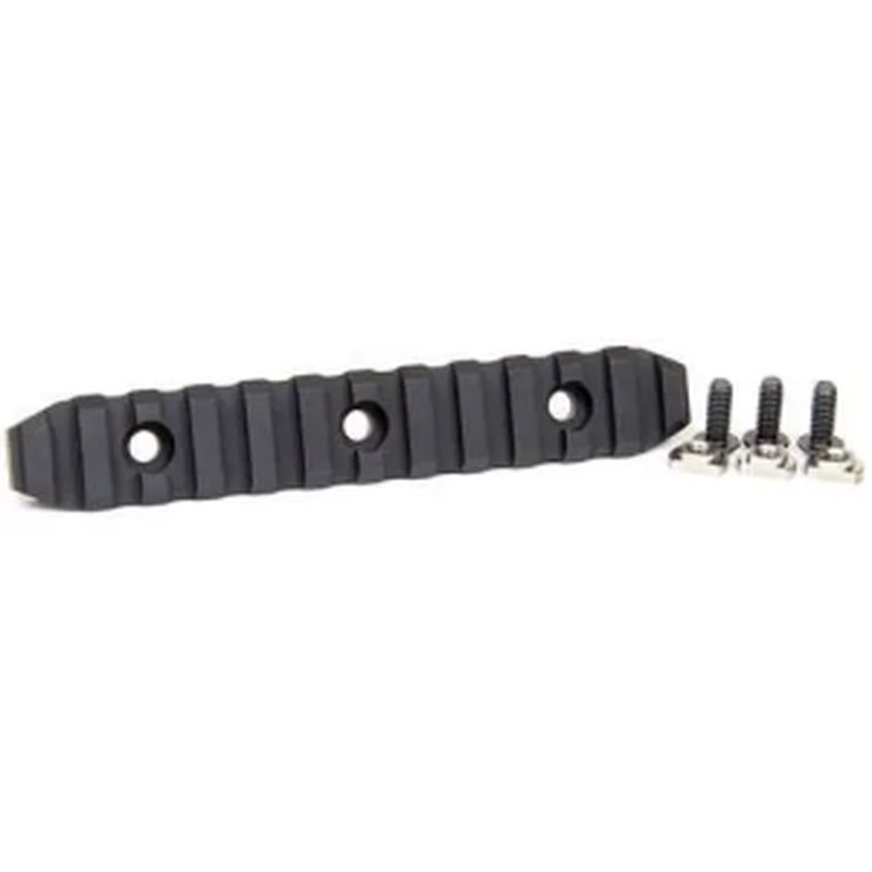 Odin Works ODIN M-LOK 12-Slot Accessory Rail Black Aluminum