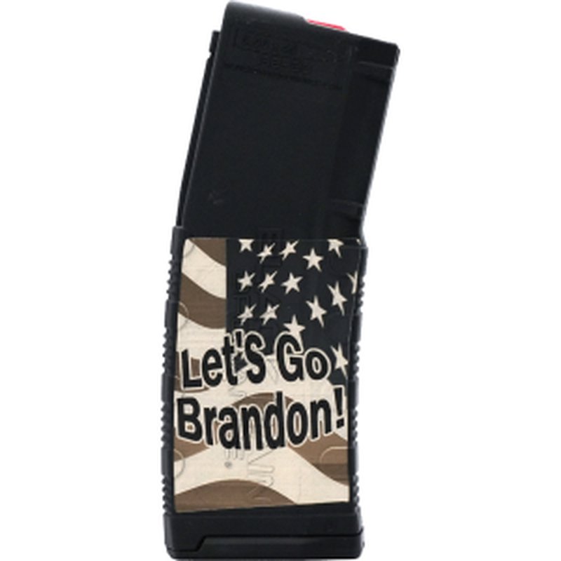 Black Rain Ordnance LGB Flag AR-15 30-Round Magazine, .223/5.56, Black Polymer