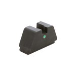 AmeriGlo Green Tritium i-Dot Square Notch Rear Sight for Glock