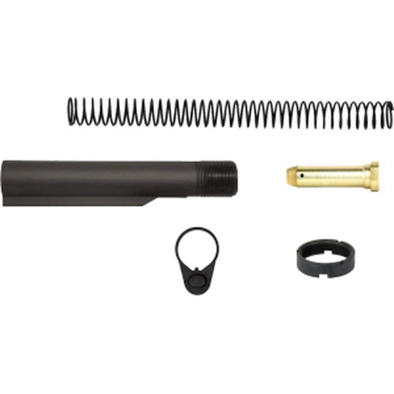 TacFire AR-15 Mil-Spec Carbine Buffer Tube Kit 6-Position Black