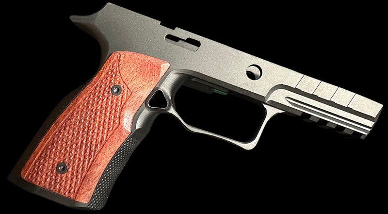 Sharps Bros Black Cherry Aluminum Grip for Sig P320