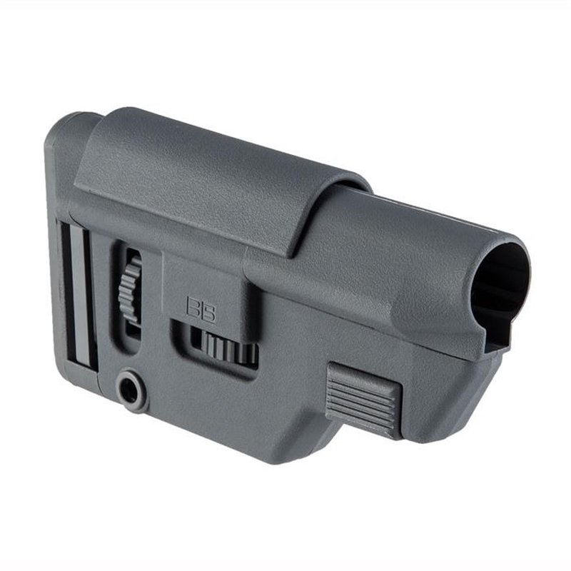 B5 Systems Precision Collapsible Stock 5.56 Wolf Grey Mil-Spec Medium