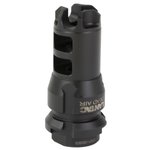 LANTAC Dragon Muzzle Brake 223/5.56 2.3" Black 1/2x28 TPI with Dead Air Wolfman Mount