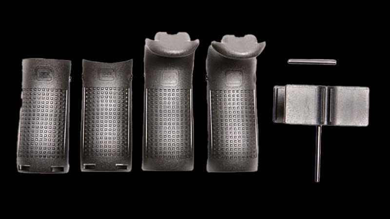 GLOCK Beavertail Mod Back Strap Replacement Kit G29/30 Gen 4 (Black Polymer)
