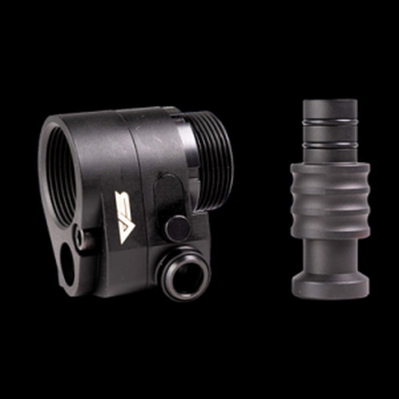 Sylvan Arms ARH400-R Gen4 Folding Stock Adapter for AR Platforms (Black)