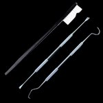 KleenBore KB-PBSET 3-Piece Pick & Brush Tool Set Cleaning Kit