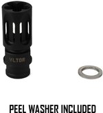 Vltor VC1 Compensator 5.56/.223 5/8"x24 TPI Steel Black