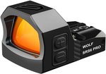 Cyelee Optics Wolf SRS6 PRO Reflex Red Dot Sight 1x24x17mm 6 MOA Dot Black