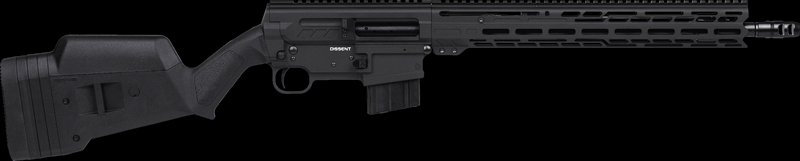 CMMG BR4 16.1 Inch .22 ARC Semi Automatic Rifle Black Cerakote