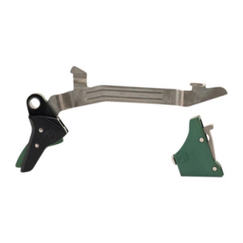 Timney Alpha Trigger for Glock Gen 3-4 G17 G19 G34 (3 lb) Green