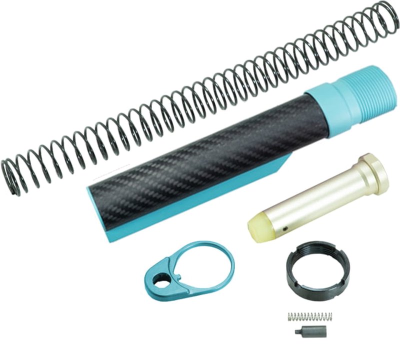 Timber Creek Enforcer Carbon Fiber Buffer Tube Kit Robins Egg Blue