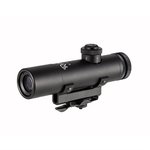 Retro 4x Carry Handle Scope - 4x21mm Fine Duplex Bdc Turrets, Black