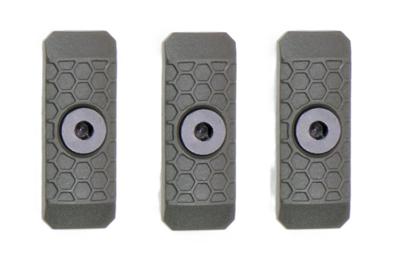 Slate Black Industries Slate Grip Mini Single Slot Panel 3-Pack ODG