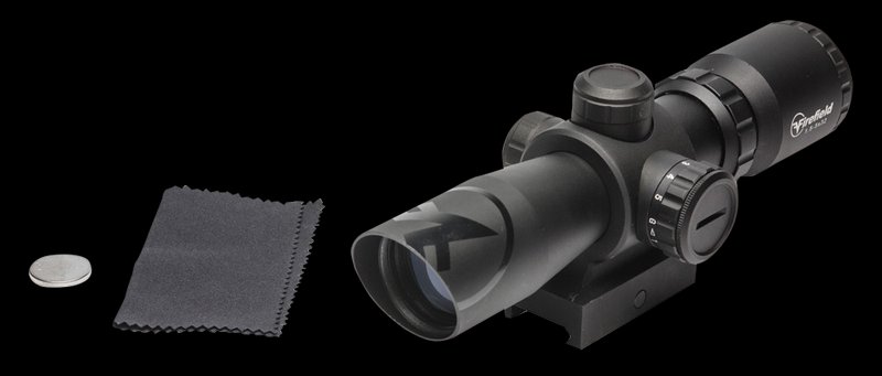 Firefield Barrage 1.5-5x32 Rifle Scope Illuminated Red Green Mil-Dot IPX4 Waterproof FF13061