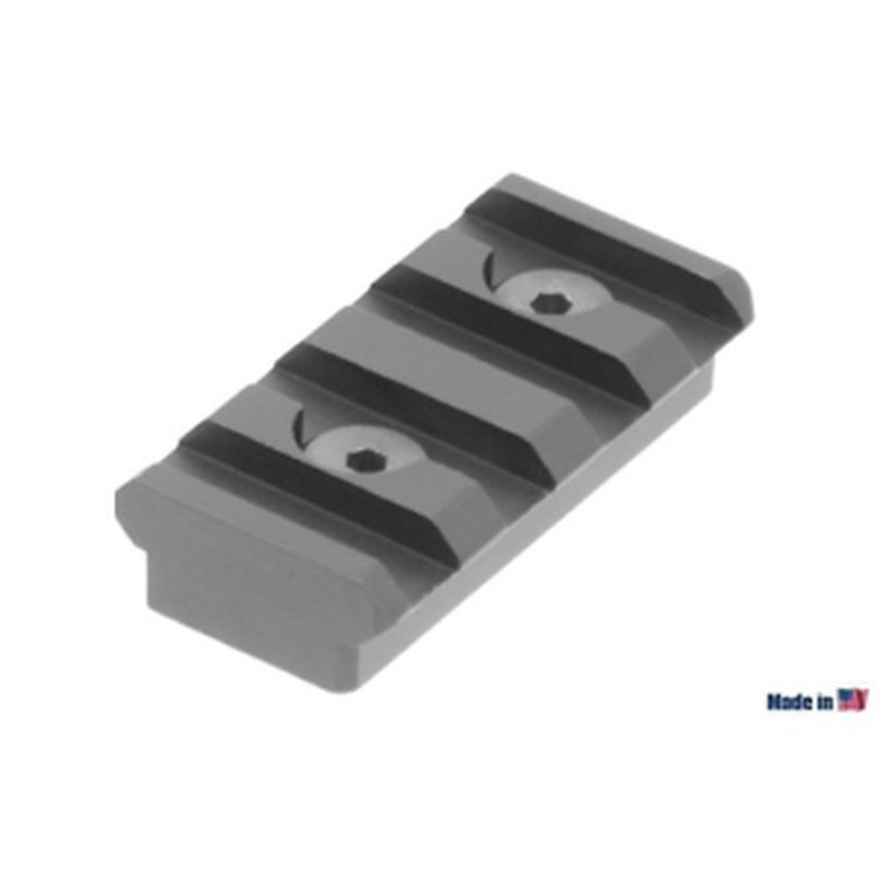 Leapers UTG Pro 4-Slot Keymod Picatinny Rail Section (Black)