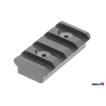 Leapers UTG Pro 4-Slot Keymod Picatinny Rail Section (Black)