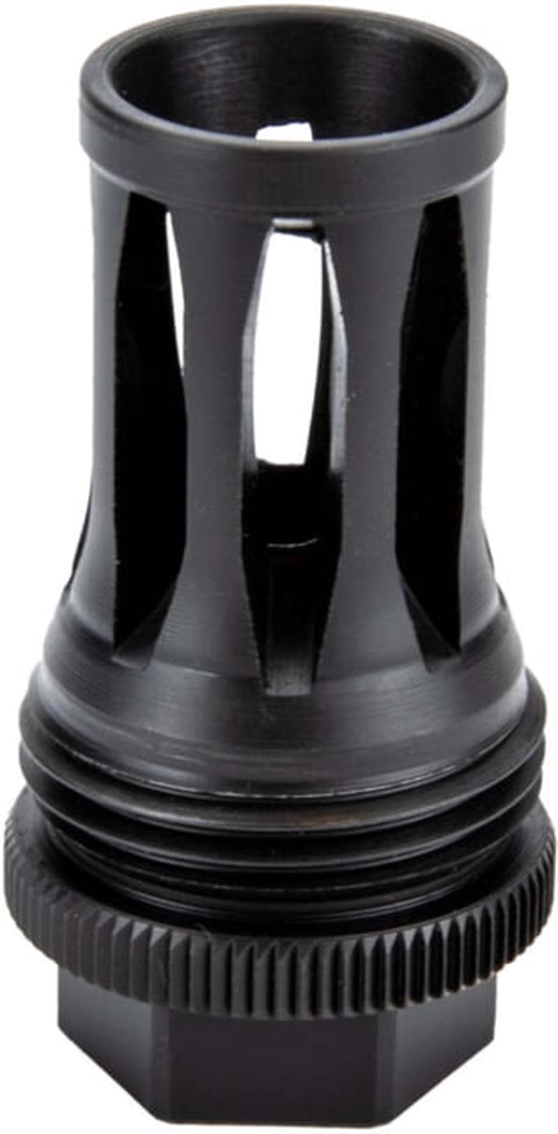 KGM A-QD-FH-S-2 Quick Detach Flash Hider 1/2x28 Nitride Black (verify thread size against authoritative source for this UPC/MPN)
