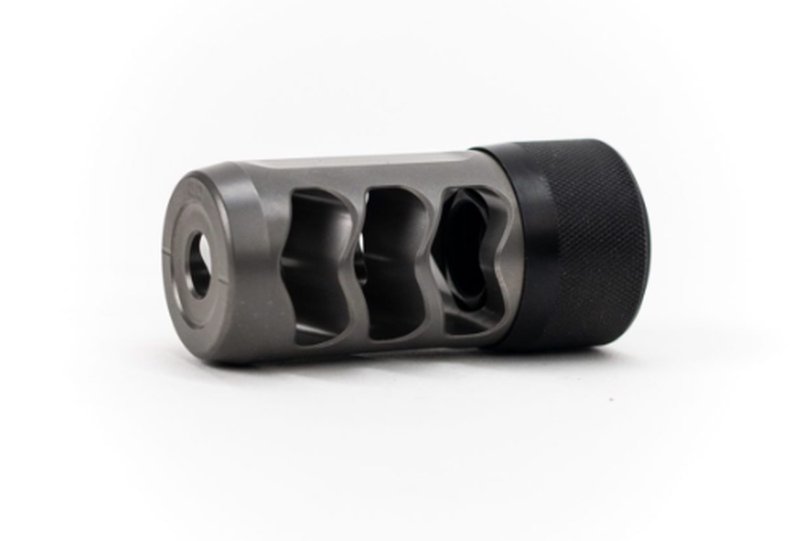 Area 419 Hellfire-Ti Self Timing Muzzle Brake 5/8-24, Gray
