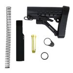 TacFire 6-Position Stock Kit w/QD Attachment, Black