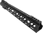ABC RIFLE COMPANY Style Hybrid Top Cut Picatinny D-Cut AR-10/DPMS LR-308 M-LOK Handguard Rail System
