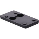 TruGlo TG-TG8952D Red Dot Sight Adapter Nitride Fortress Black Leupold DeltaPoint Pro